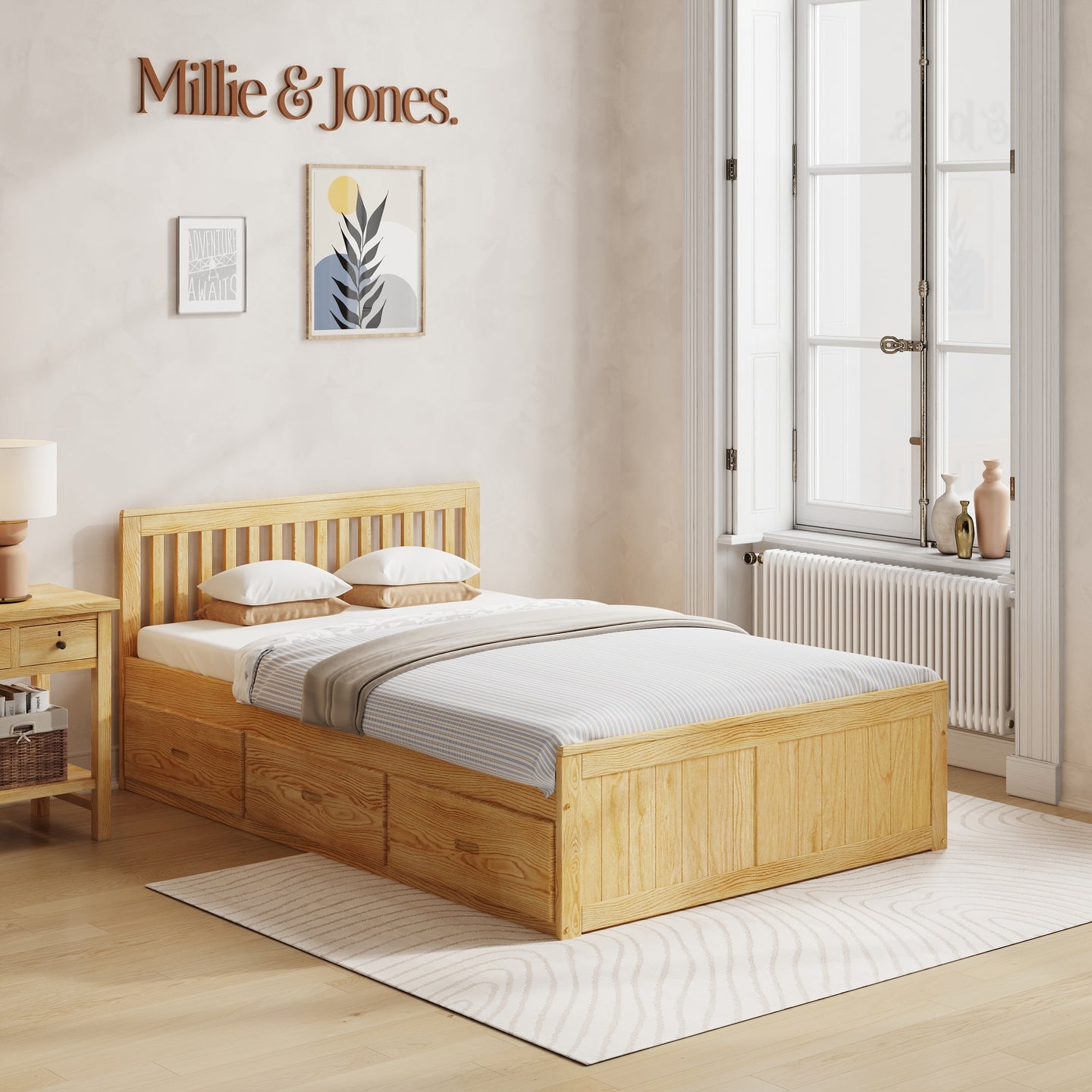 Elwood Small Double Storage Bed